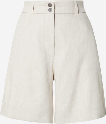 Wide Leg Pantalon chino 'Laura' FIVEUNITS en beige : devant