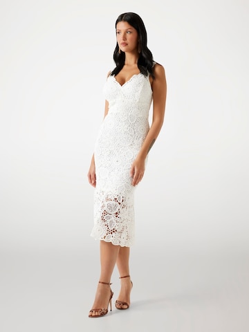 GUESS Knitted dress in White: front