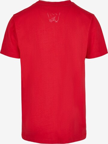 Merchcode Shirt 'Love 2' in Rot