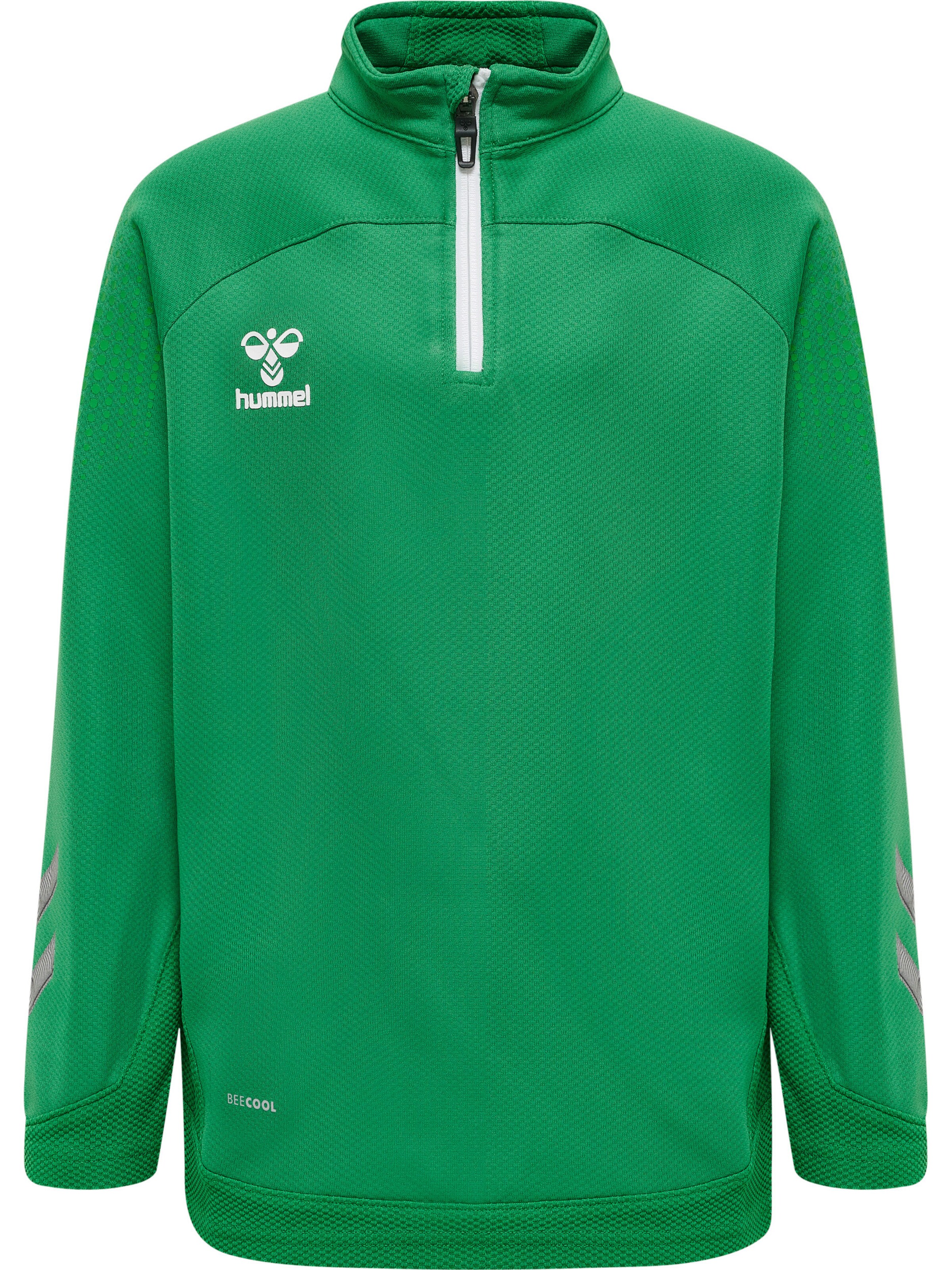 Hummel Sweatshirt in Groen: voorkant