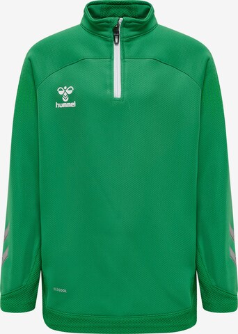 Hummel Sweatshirt in Green: front