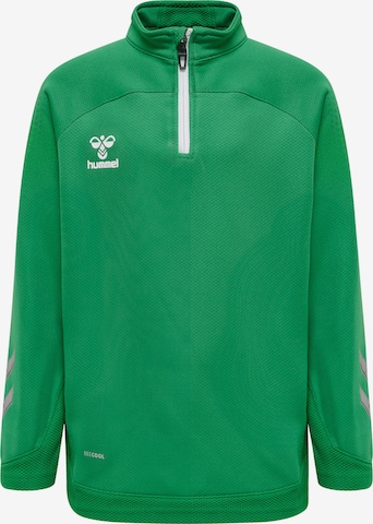 Hummel Sweatshirt in Green: front