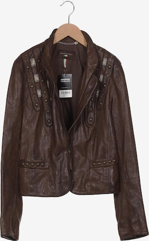 Benedetta Novi Jacke L in Braun: Vorderseite
