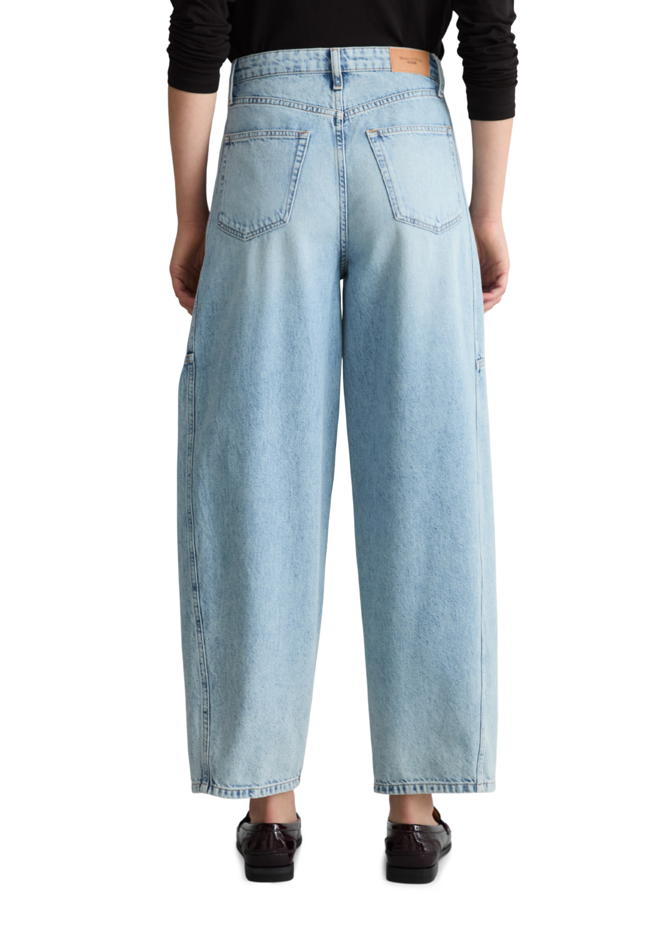Marc O'Polo DENIM Barrel Jeans 'Enni' in Blau