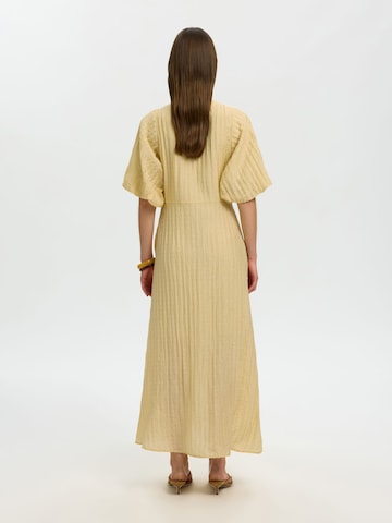 SELECTED Kleid in Gelb