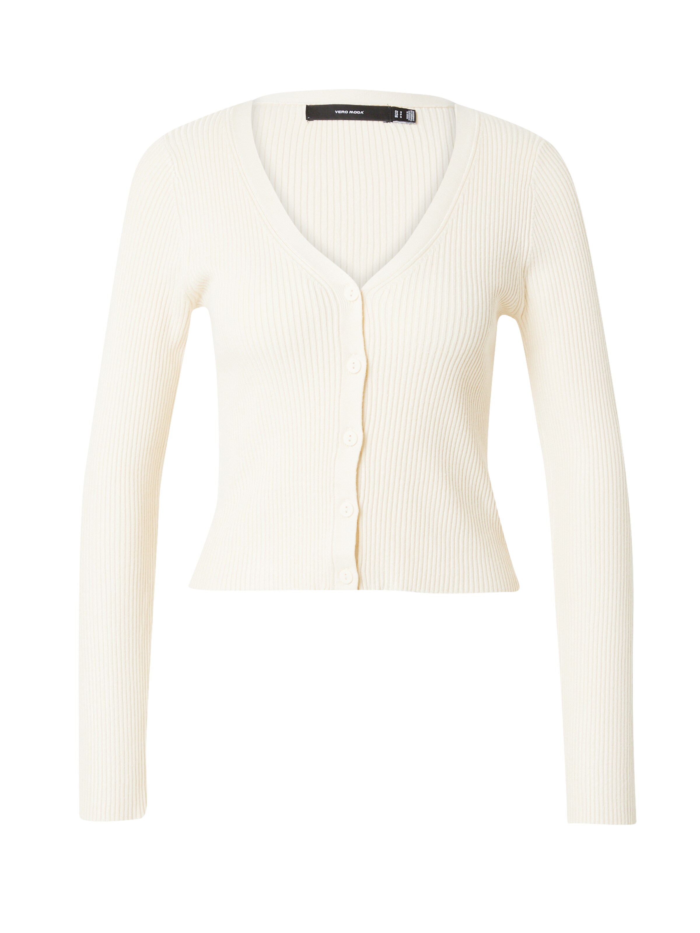 VERO MODA Strickjacke 'Glory' in Beige: Vorderseite