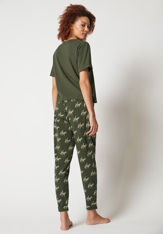 Skiny Pizsama - zöld