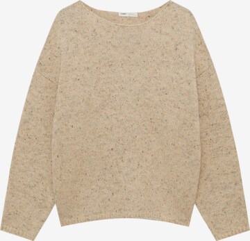 Pull&Bear Pullover in Beige: predná strana