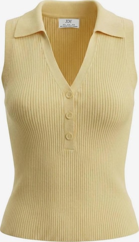Top in maglia 'Nanna' di Jaqueline de Yong in giallo: frontale