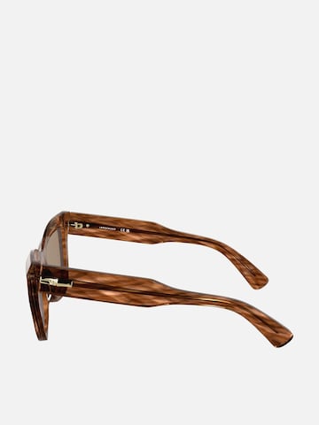 Longchamp Aurinkolasit värissä ruskea