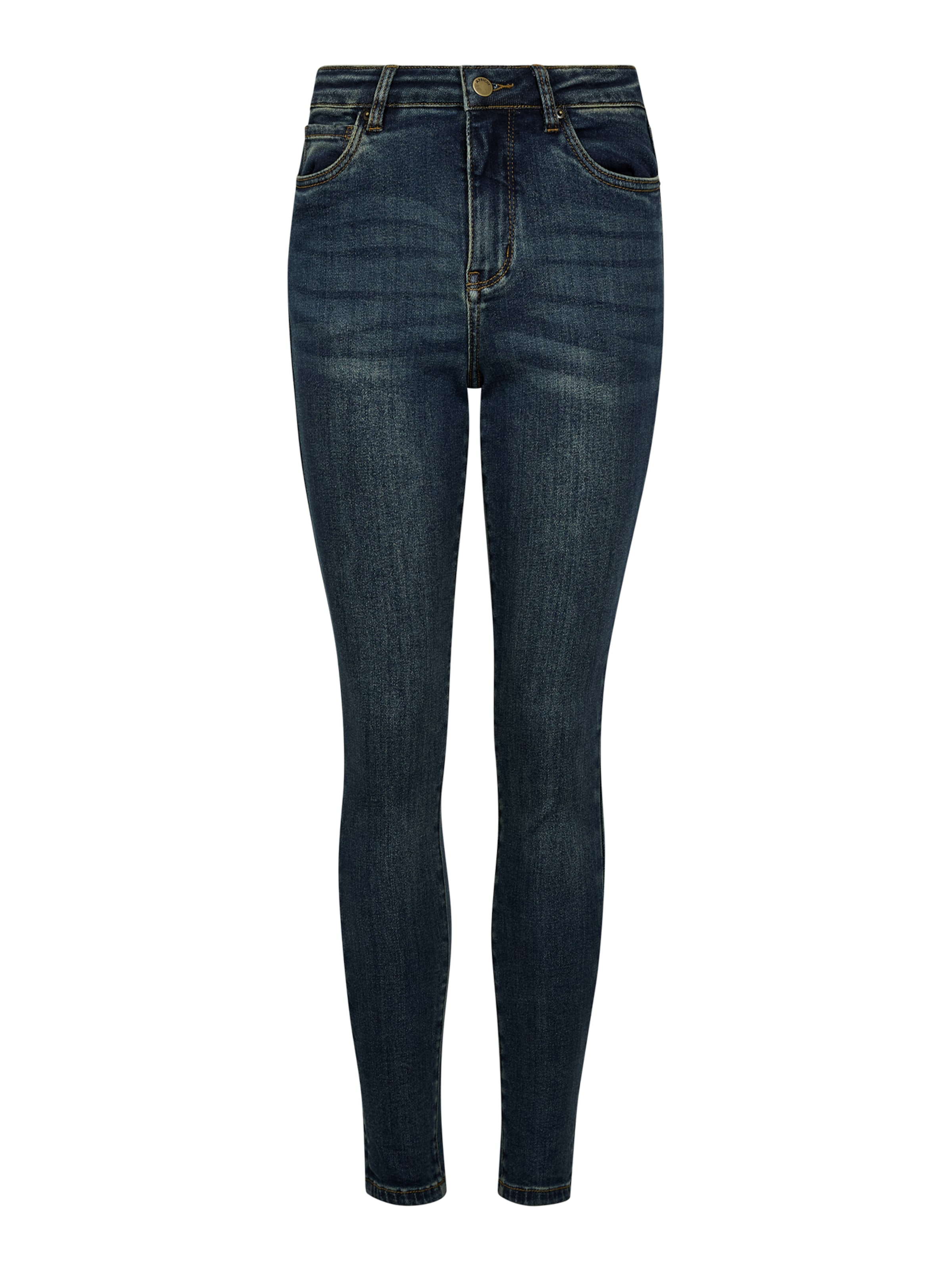 Apricot Skinny Jeans in Groen: voorkant