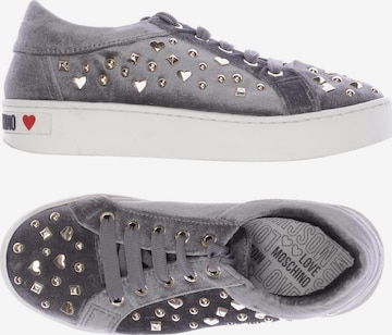 Love Moschino Sneakers & Trainers in 36 in Grey: front