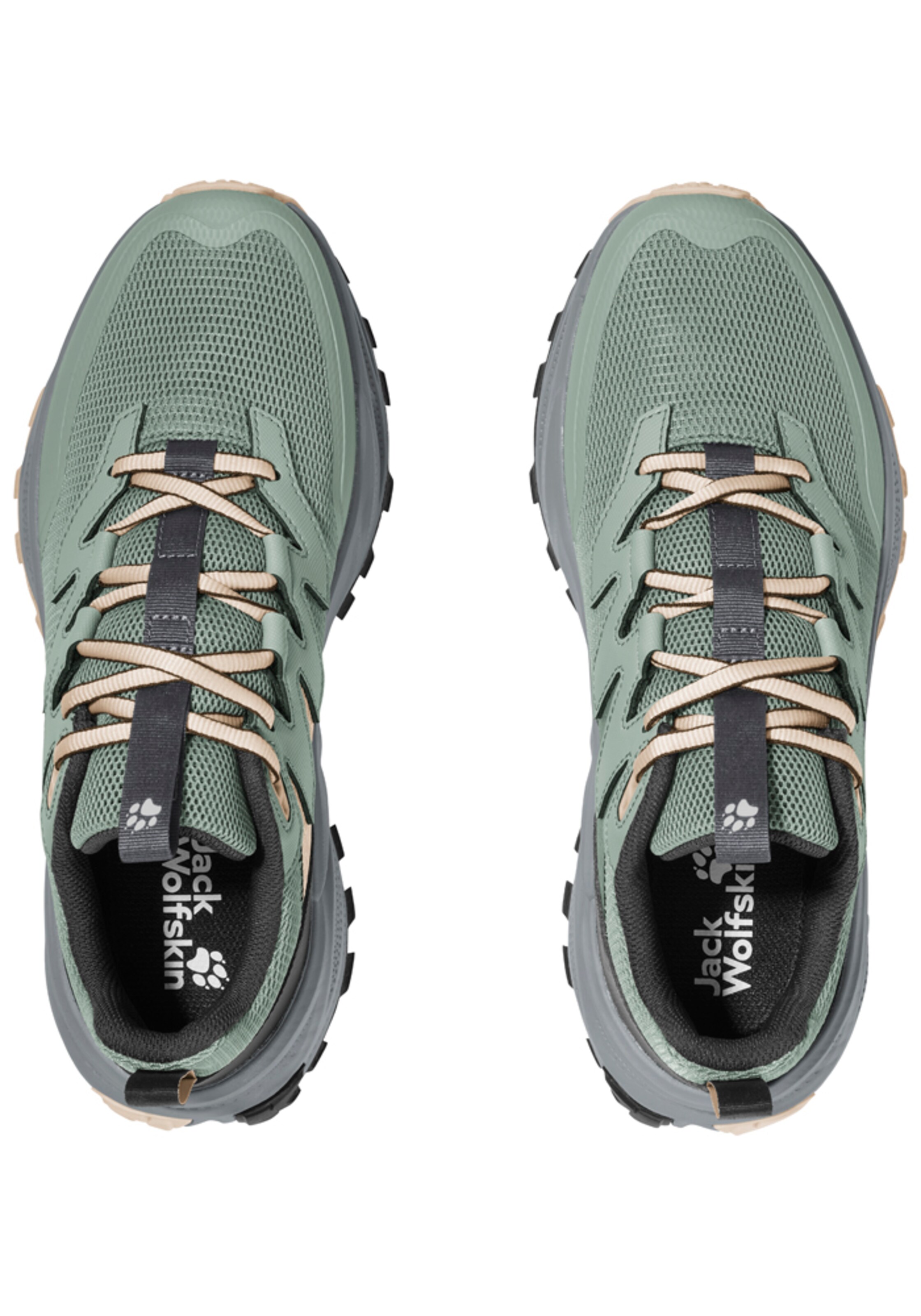 JACK WOLFSKIN Halbschuh in Grün