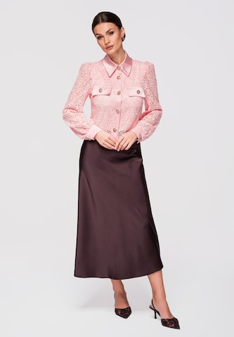 Ombre Blouse in Roze