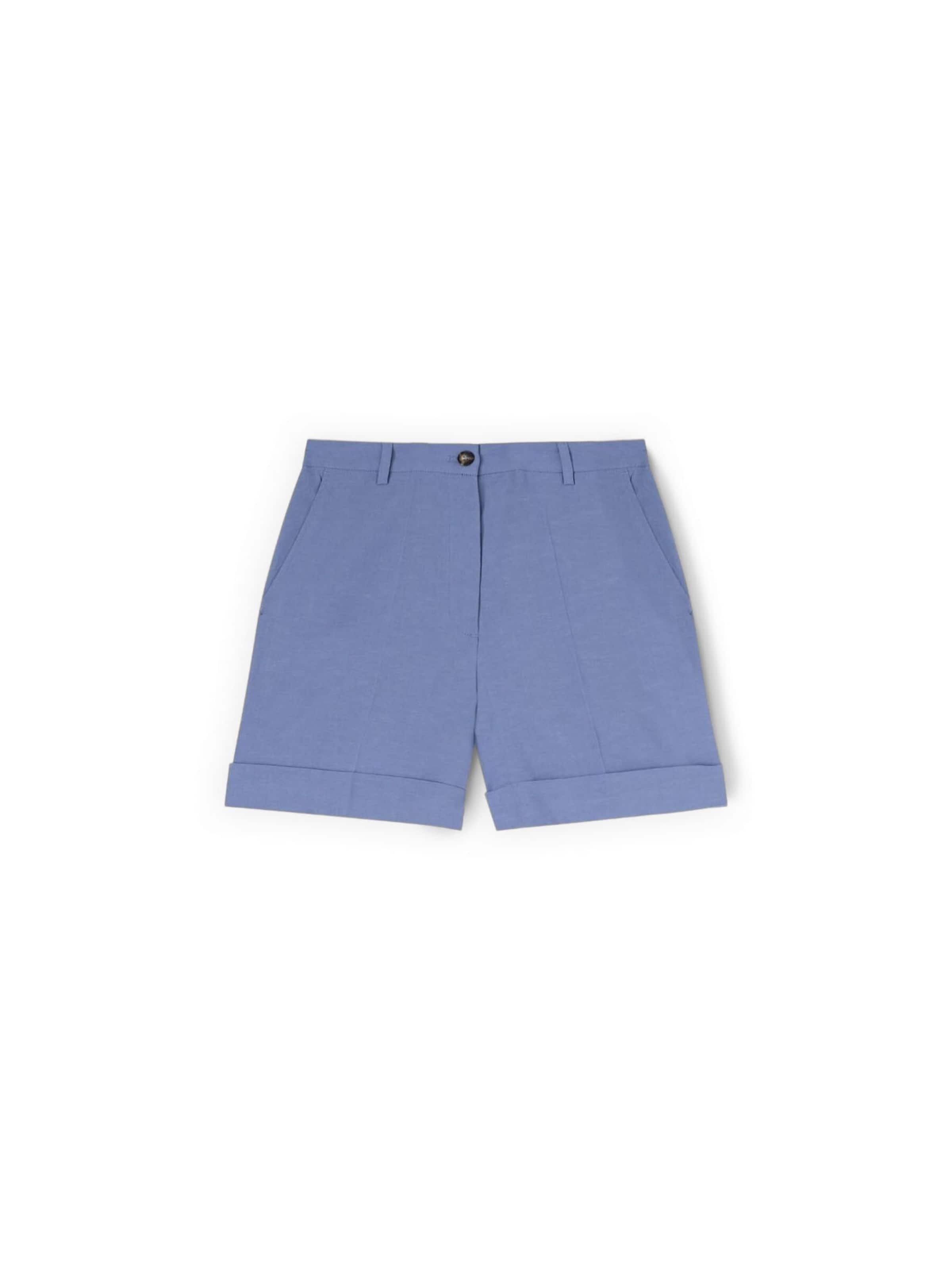 regular Pantaloni di MOTIVI in blu: frontale