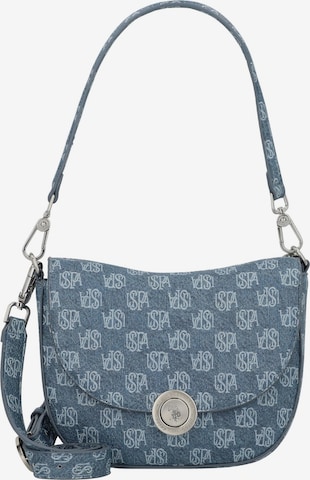 U.S. POLO ASSN. Schultertasche in Blau: Vorderseite