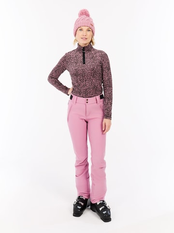 PROTEST Sports sweatshirt 'PRTRefuzzy' in Pink