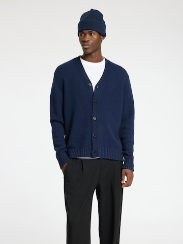 SELECTED Strickjacke in Blau: Vorderseite