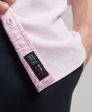 Superdry Regular Fit Hemd in Pink