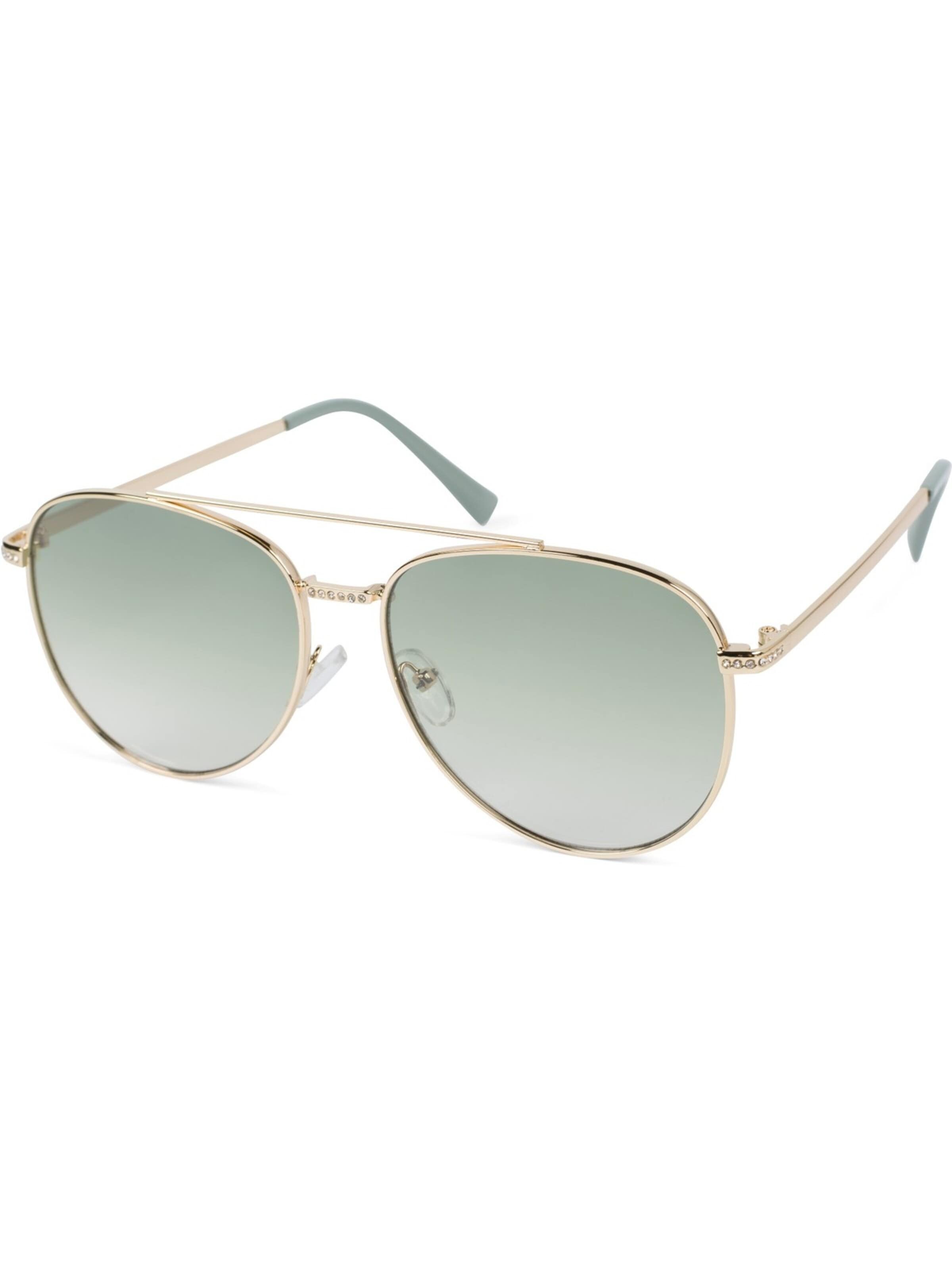 styleBREAKER Sonnenbrille in Grün: Vorderseite