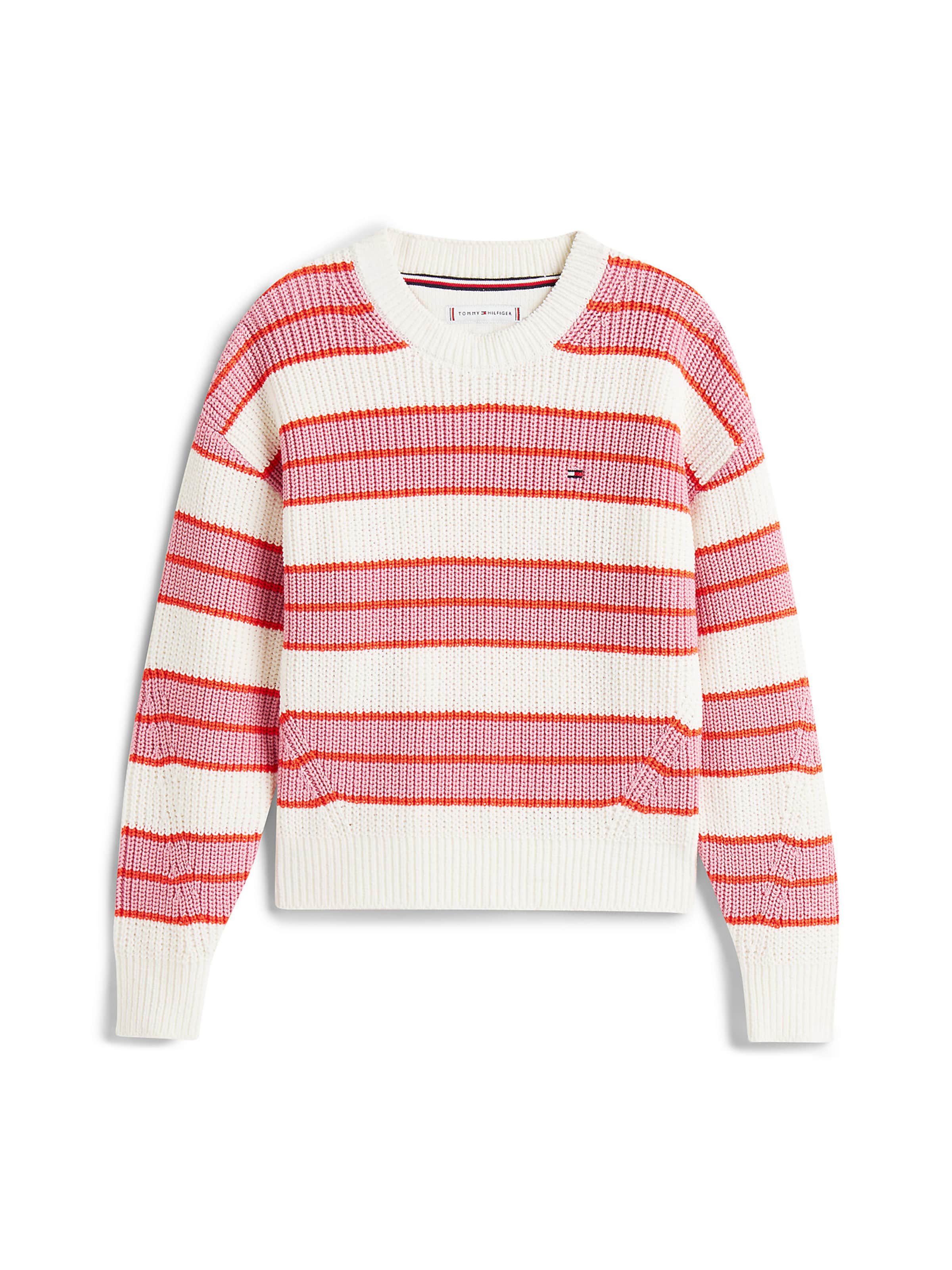 TOMMY HILFIGER Pullover in Pink: Vorderseite