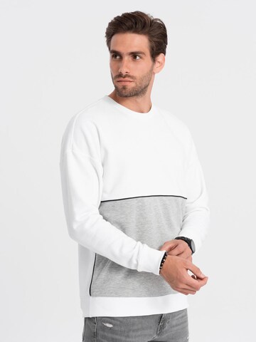 Sweat-shirt Ombre en gris
