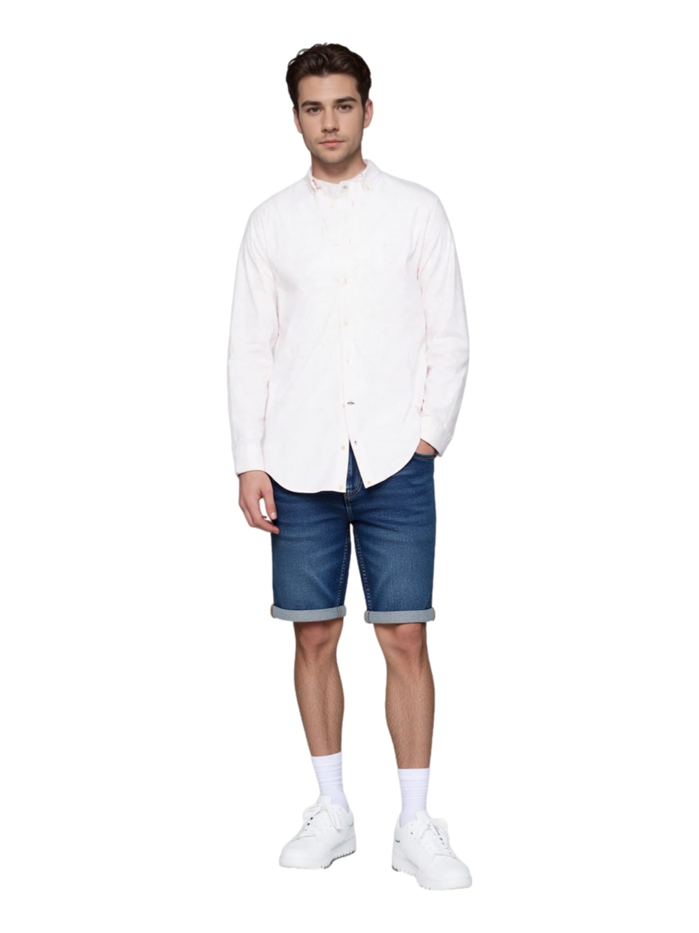 Only & Sons Regular Shorts 'Ply DBD 6188' in Blau
