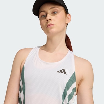 Haut de sport 'Adizero' ADIDAS PERFORMANCE en blanc