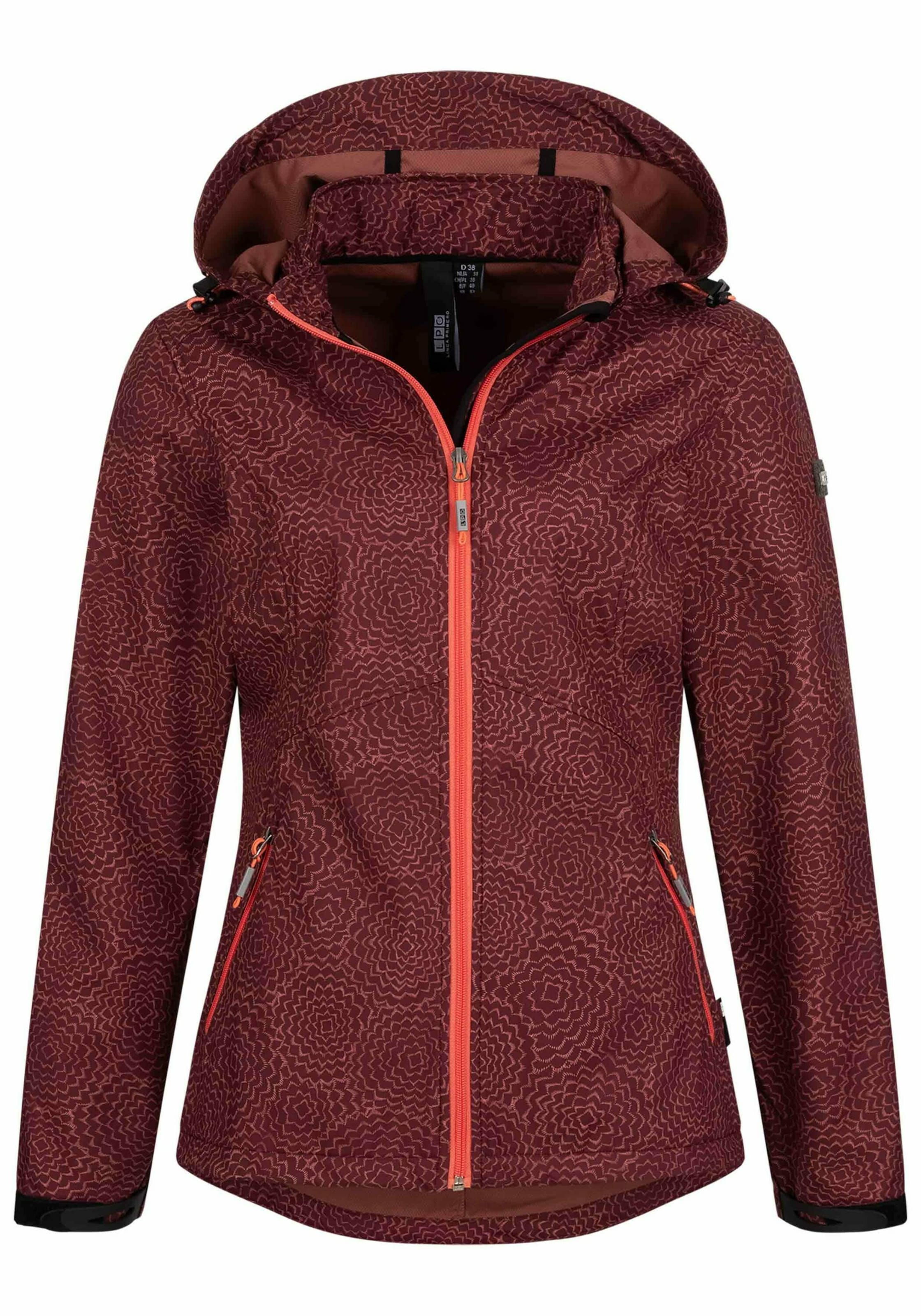 LPO Jacke 'Ira' in Rot: Vorderseite