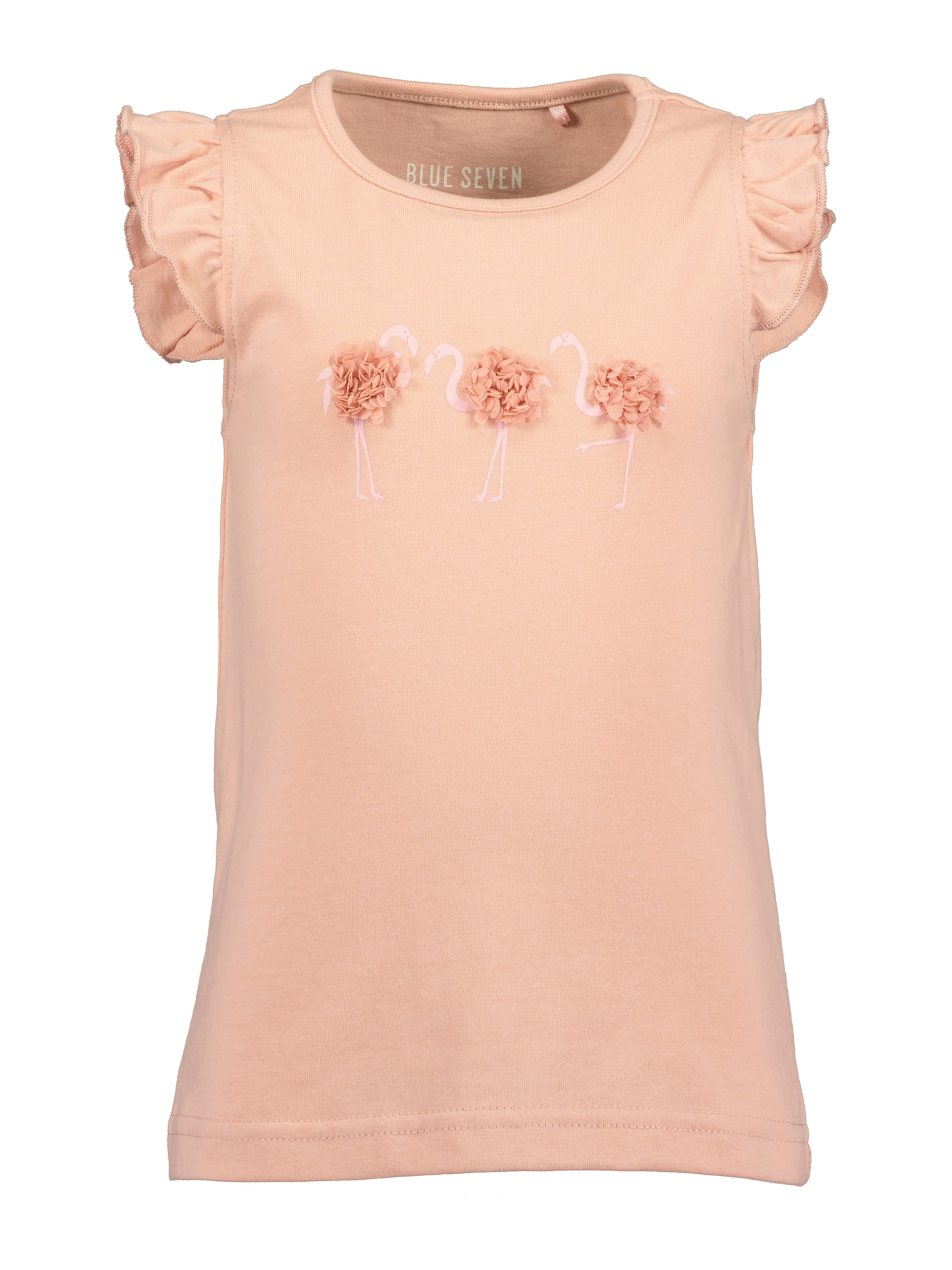 BLUE SEVEN Shirt in Orange: front