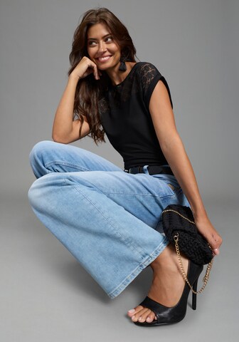 LAURA SCOTT Shirt in Schwarz