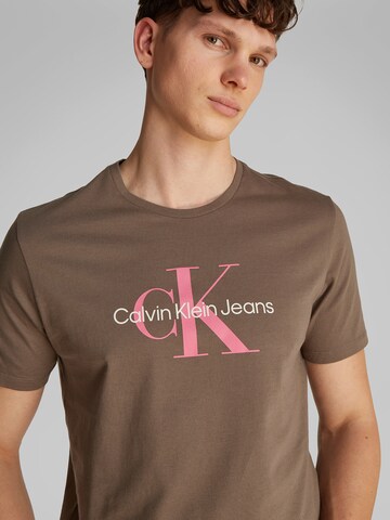 Calvin Klein Jeans Shirt 'HERO' in Brown
