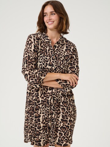 Abito camicia 'Hildur' di Kaffe in beige: frontale