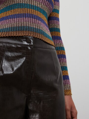 EDITED Wide leg Pants 'Melly' in Brown
