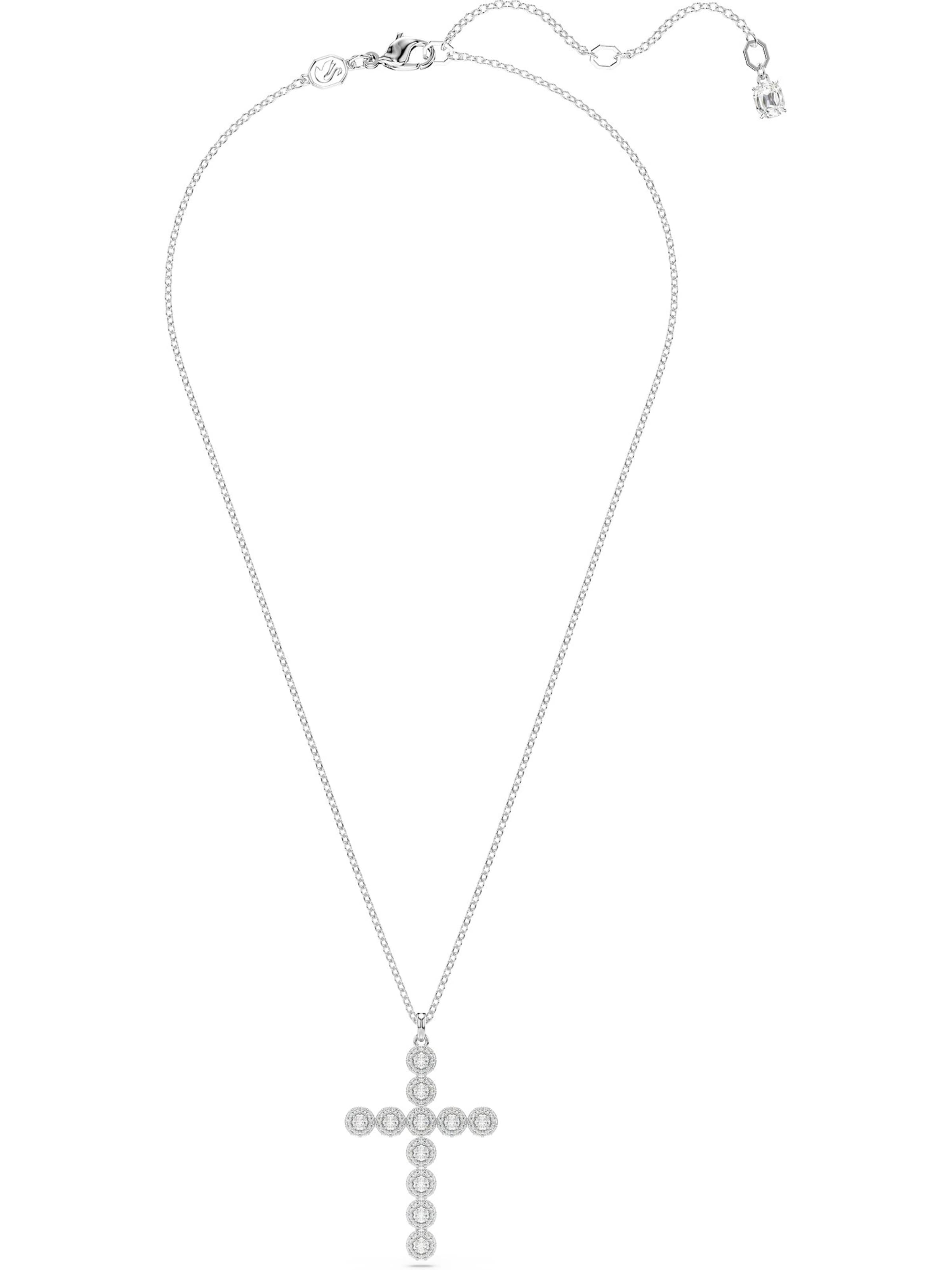 Swarovski Necklace in Silver: front