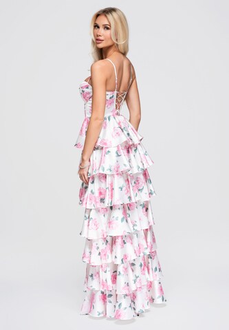 Ombre Abendkleid in Pink