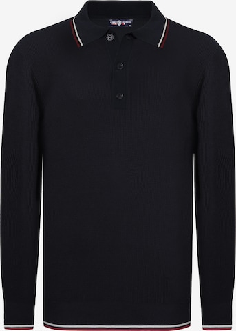 Pull-over Jimmy Sanders en bleu : devant