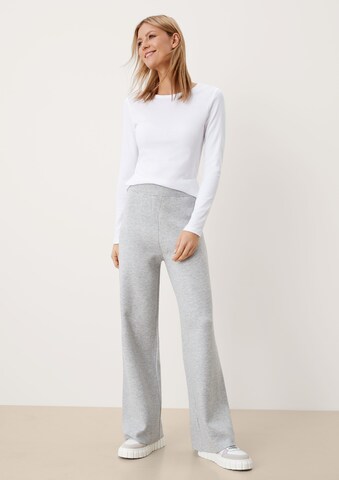 s.Oliver Wide leg Trousers in Grey