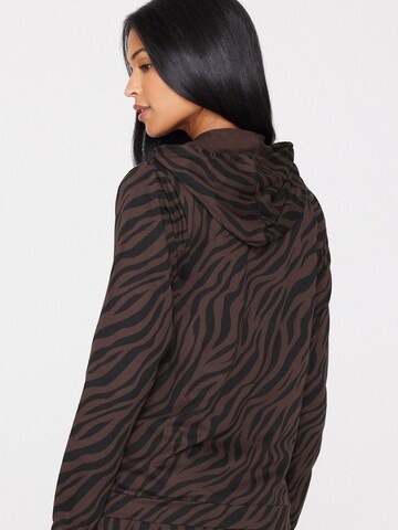 Tezenis Sweatjacke in Braun