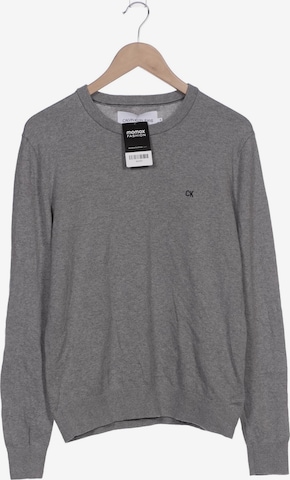 Calvin Klein Jeans Pullover S in Grau: Vorderseite