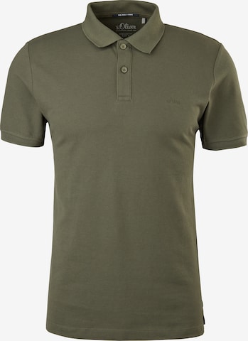 s.Oliver Poloshirt in Grün: front