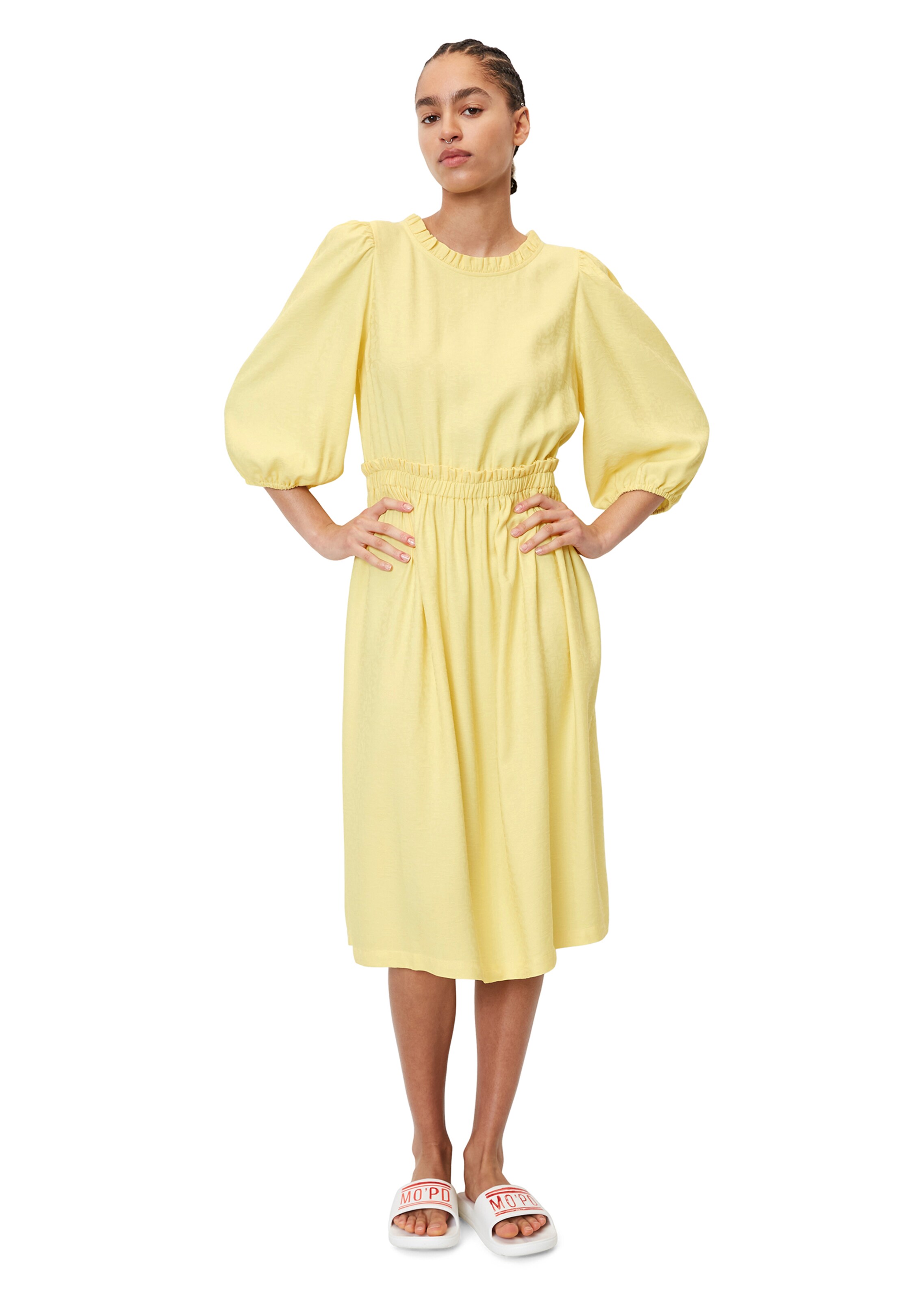 Robe Marc O'Polo en jaune : devant