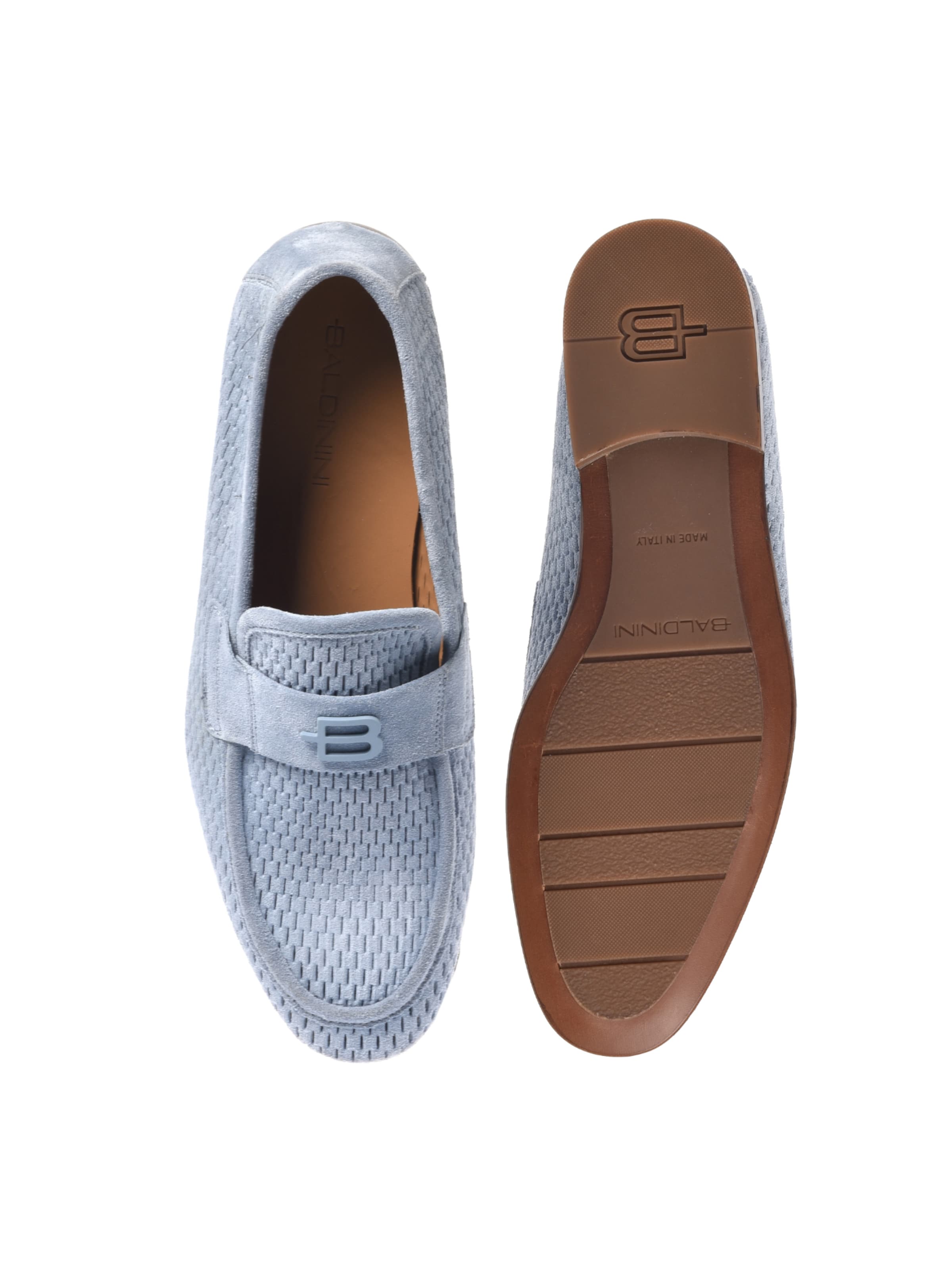Mocassin BALDININI en bleu
