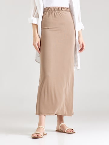 VILA Skirt 'MODALA' in Brown: front
