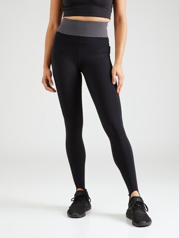 Calvin Klein SportSkinny Sportske hlače - crna boja: prednji dio