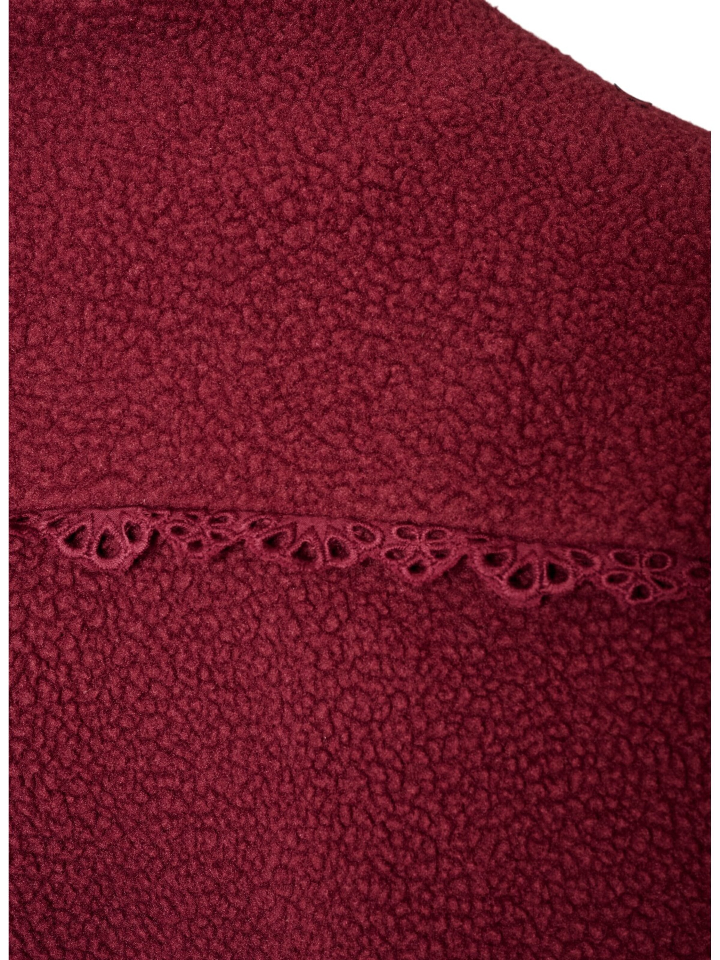 Veste en polaire Zizzi en rouge