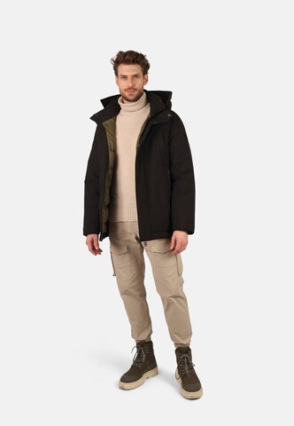 Fuchs Schmitt Parka Jacke in Schwarz: predná strana