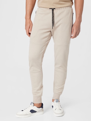 Tapered Pantaloni 'Will Air' de la JACK & JONES pe bej: față