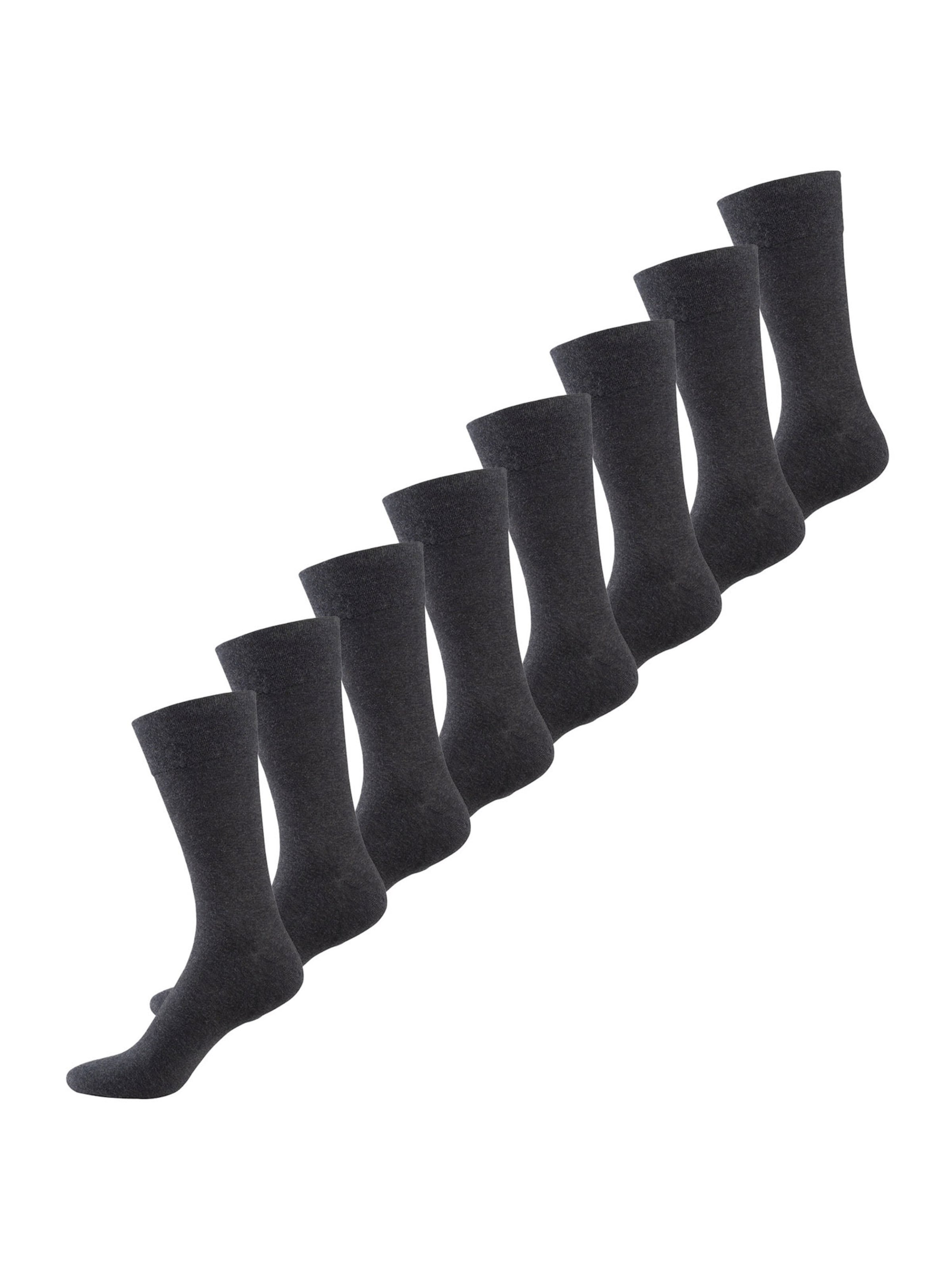 Nur Die Socks ' 98% Baumwolle weich atmungsaktiv ' in Grey: front