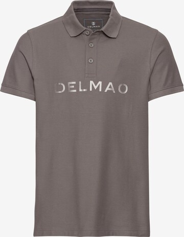 DELMAO Shirt in Grey: front